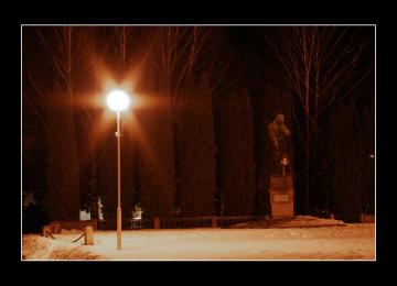 Park v noci Park v noci